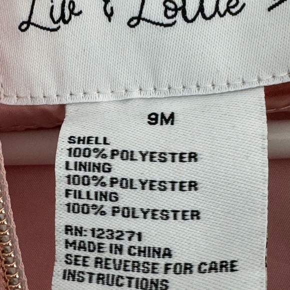 Liv & Lottie zip snowsuit with adorable “ear” hood - Picture 3 of 4